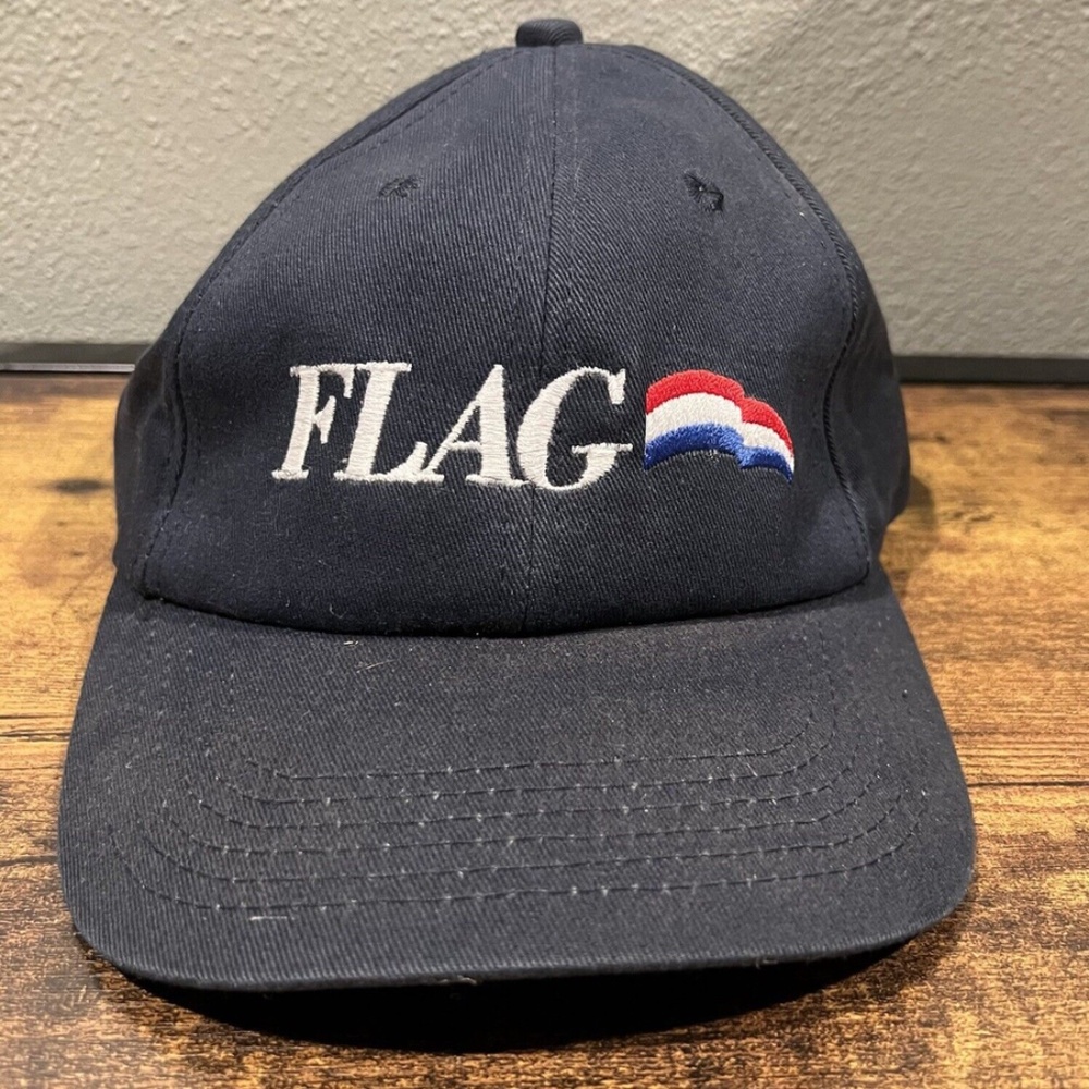 K-Products Holland Netherlands Country Letters Flag Black Hat Cap Embroidered